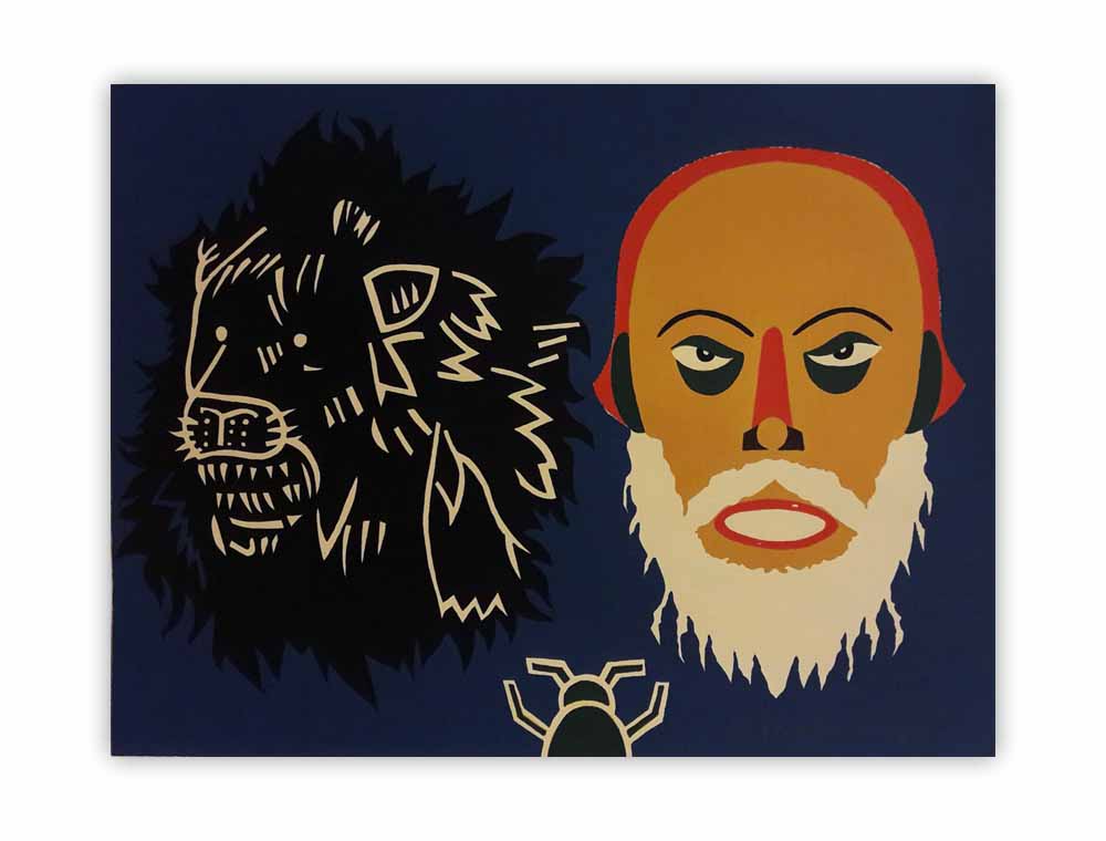 Obras de Eduardo Arroyo - San Jerónimo 
